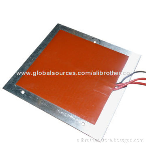 12V Silicone Rubber Heater Bed, 300 x 300mm (12x12")